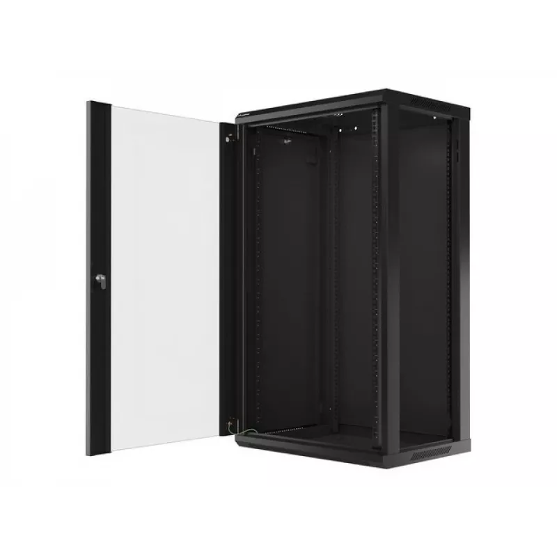 Szafka wisząca LANBERG WF01-6422-10B, 22U, 19 cali, 600x450x1085 mm, stal, czarna