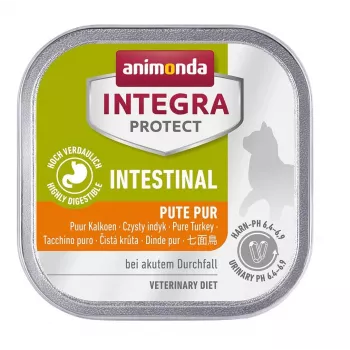 Mokra karma dla kota animonda INTEGRA Protect Intestinal 100 g — indyk, dorosłe, wsparcie trawienne