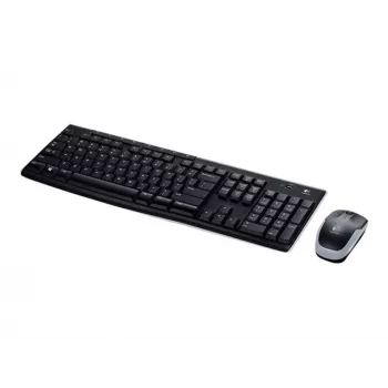 Bezprzewodowy zestaw klawiatury i myszy Logitech MK270
