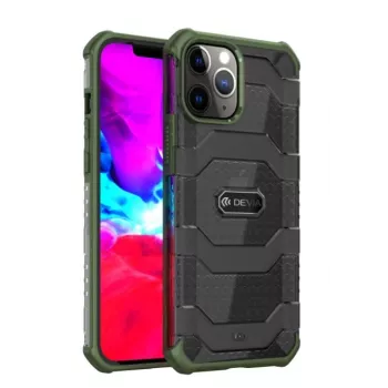 Ochronne wstrząsoodporne etui Devia Vanguard do iPhone 12 mini, zielone