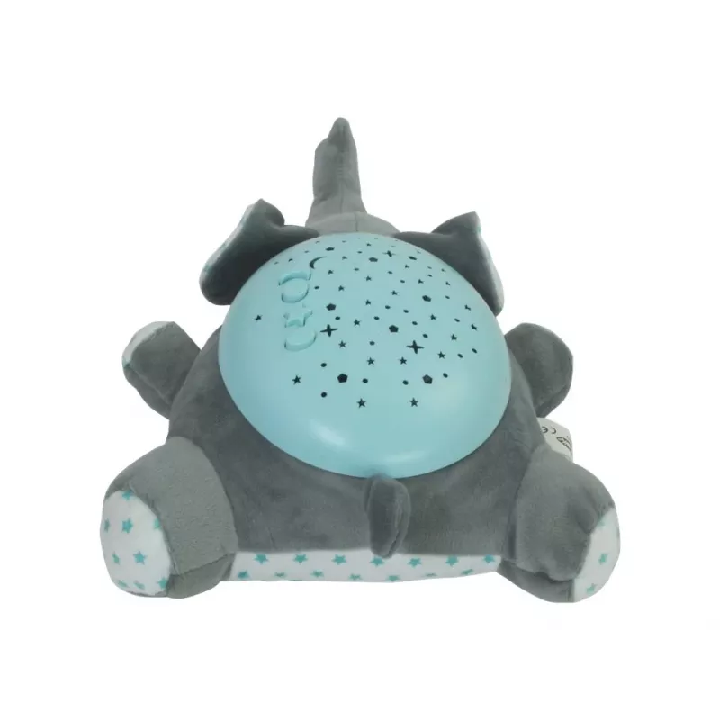 Jamara Dreamy Elephant Lampka nocna dla dzieci niebiesko-szara (460432)