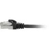 Kabel sieciowy Sharkoon Patch SFTP RJ-45 Kat.7a 50cm Czarny