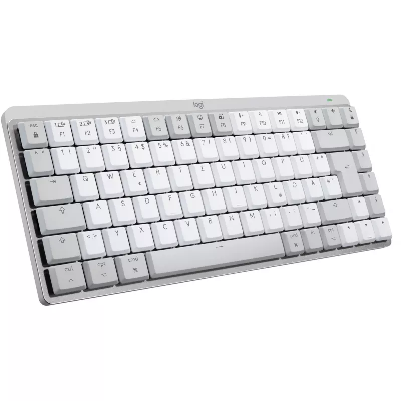 Logitech MX Mechanical Mini dla Mac – Bezprzewodowa podświetlana klawiatura mechaniczna, tenkeyless