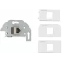 Kindermann 7456-423 Cat-6/6A (RJ45) Płytka przyłączeniowa Sch./Klemmt., biała RAL 9010 (7456000423)