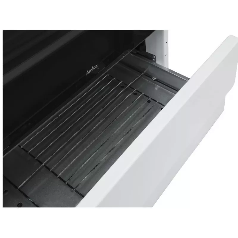 Kuchenka wolnostojąca Amica SHM51071W Elektryczna Gazowa Biała 4 Strefy Gazowe 63L