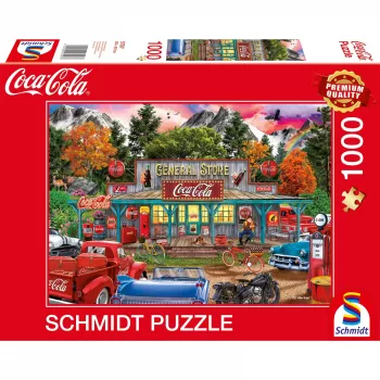 Puzzle Schmidt Spiele Coca-Cola Store 1000 elementów 693x493 mm