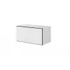 Cama living room furniture set ROCO 2 (2xRO1 + 4xRO3) Biały/Czarny/Biały