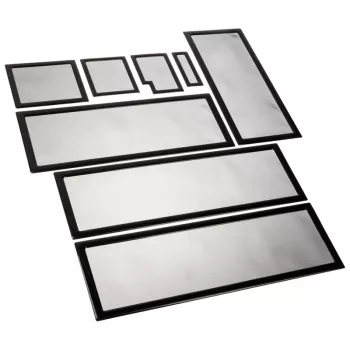 Zestaw filtrów przeciwkurzowych Demciflex do Lian Li O11 Dynamic XL - czarny/czarny