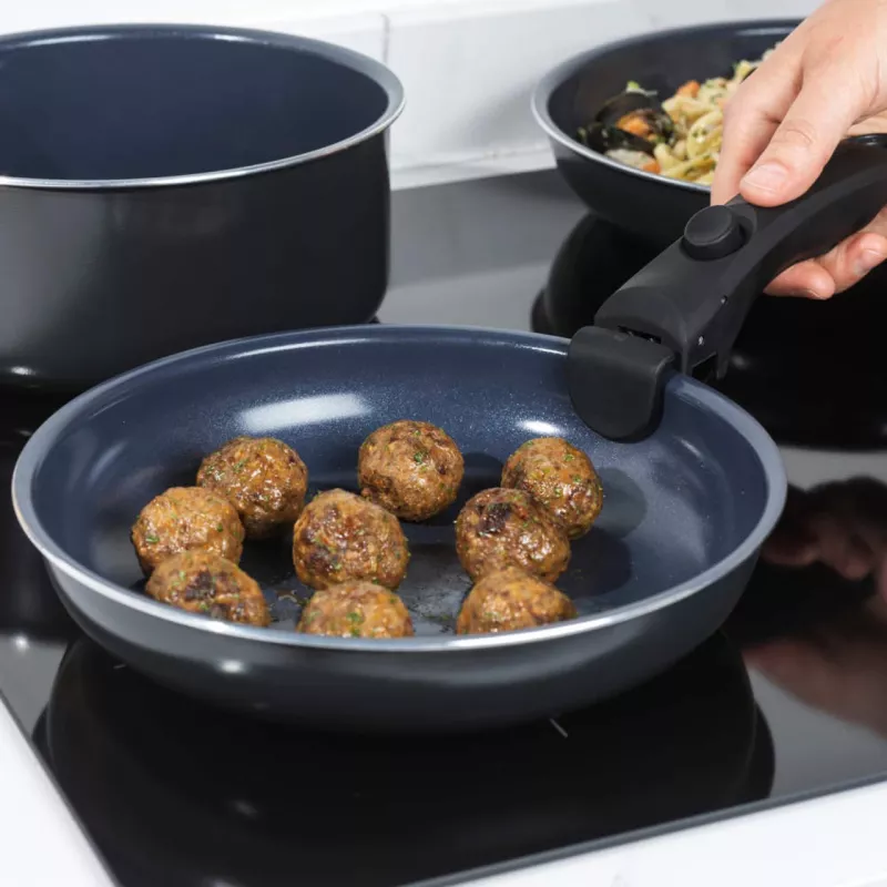Zestaw garnków Russell Hobbs RH03319EU7, 5-częściowy, patelnie nieprzywierające, zmywarka