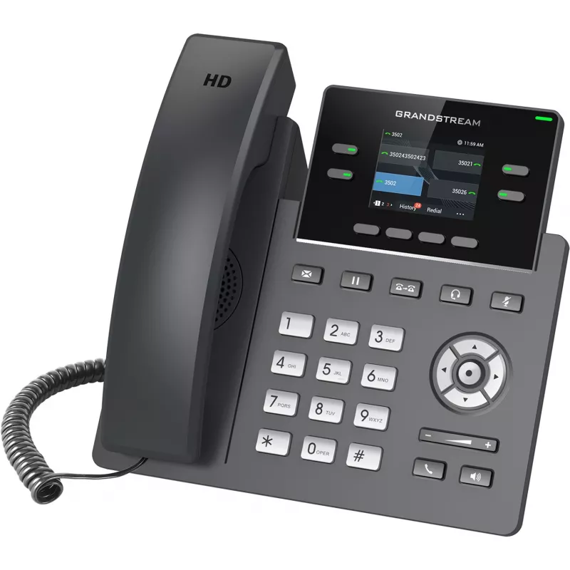 Telefon IP Grandstream Networks GRP2612W Czarny
