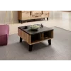 Cama LOTTA 60 Stolik kawowy dąb wotan/mat czarny