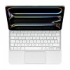 Apple Magic klawiatura do iPad Pro 13 cali M4 Bezprzewodowa QWERTY Biała