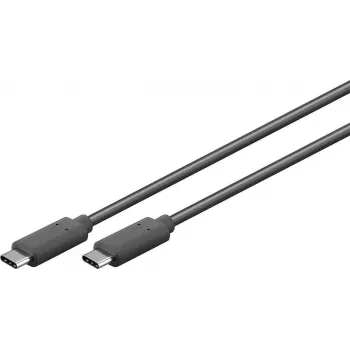 Kabel USB S/CONN 77140-1.5 USB 3.2 Gen 1 1.5m Czarny