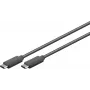 Kabel USB S/CONN 77140-1.5 USB 3.2 Gen 1 1.5m Czarny