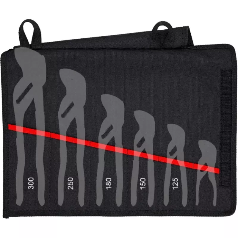 Torba narzędziowa Knipex 00 19 55 S4 LE — niewypełniona, wymiary D x S x W