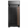 Obudowa komputera stacjonarnego DeepCool CL6600 Czarna — obsługuje zasilacze ATX/PS2/SFX/SFX-L, przednie wentylatory 140 mm, górne/tylne 120/140 mm, napędy 2,5/3,5 cala