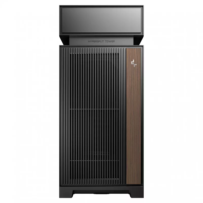 Obudowa komputera stacjonarnego DeepCool CL6600 Czarna — obsługuje zasilacze ATX/PS2/SFX/SFX-L, przednie wentylatory 140 mm, górne/tylne 120/140 mm, napędy 2,5/3,5 cala
