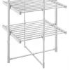 Elektryczna składana suszarka na pranie Adler AD 7829 — 300 W, 148×52×90 cm, biała, wolnostojąca