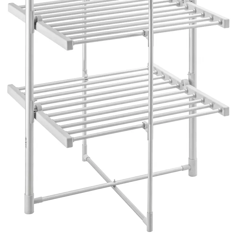 Elektryczna składana suszarka na pranie Adler AD 7829 — 300 W, 148×52×90 cm, biała, wolnostojąca