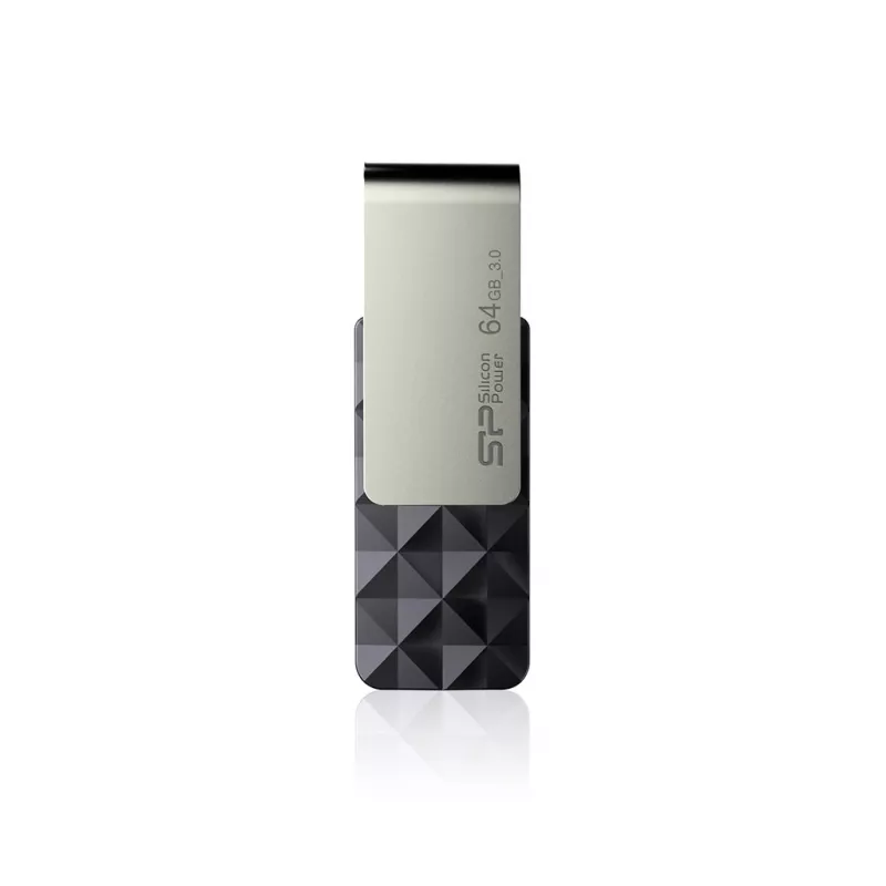 Pendrive Silicon Power Blaze B30 64 GB USB Type-A 3.0 (3.1 Gen 1) Czarny