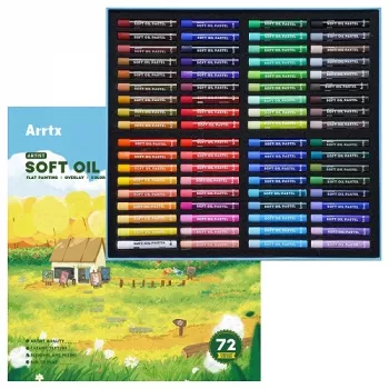 Zestaw pasteli olejnych Arrtx LC303298 — 72 kolory