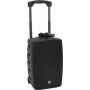 Omnitronic Wireless PA System WAMS-10BT2 MK2 z Bluetooth, przenośny zestaw głośników aktywnych