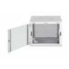 Szafka rackowa naścienna 19 cali DIGITUS Dynamic-N DN-37106 — 9U, 600x600 mm, IP20, zamek na klucz