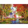 Kaplica w jesiennej magii, puzzle 1000 elementów