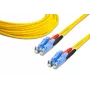 Lightwin Wysokiej Jakości Dupleksowy Kabel Patchcord Światłowodowy - SM - LSH - LSH (LDP-09 LSH-LSH 2.0)