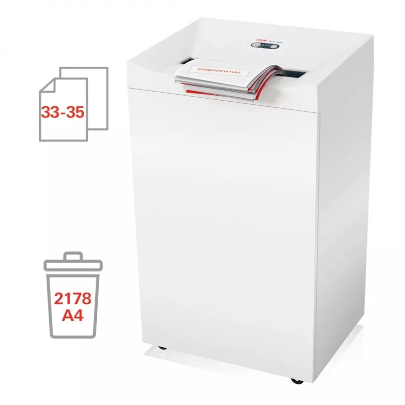 HSM Pure 940 niszczarka, 165 l, 3,9x40 mm