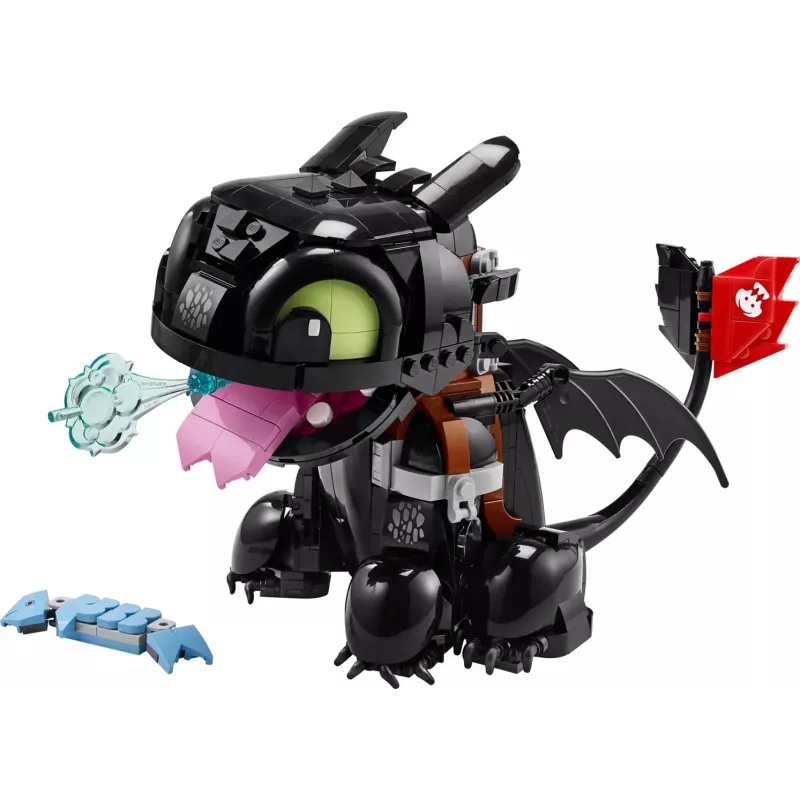 LEGO ICONS 10375 Jak wytresować smoka: Szczerbatek
