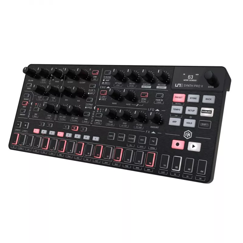 Analogue synthesiser ik multimedia Uno Synth Pro X — 8-voice polyphony, desktop module