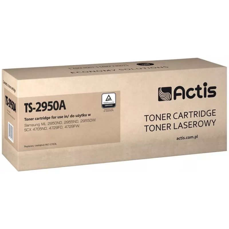 Toner Actis TS-2950A (zamiennik Samsung MLT-D103L; Standard; 2500 stron; czarny)