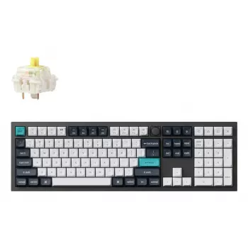 Mechaniczna klawiatura Keychron Q6 Max QMK VIA z przełącznikami Gateron Jupiter, układ pełnowymiarowy