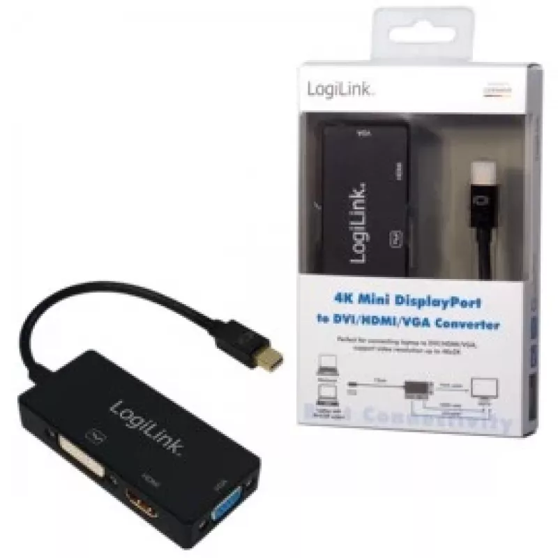 Adapter Mini DisplayPort do DisplayPort LogiLink CV0110