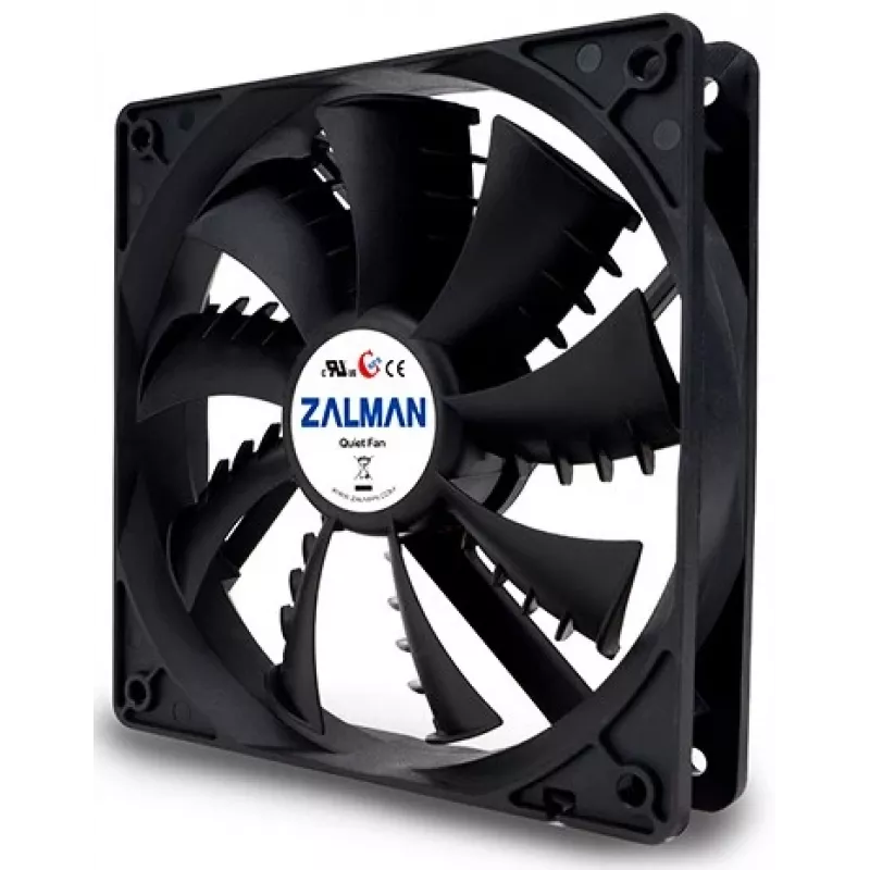 Zalman ZM-F3(SF) układ chłodzenia komputerowego Wentylator do obudowy komputerowej 12 cm Czarny