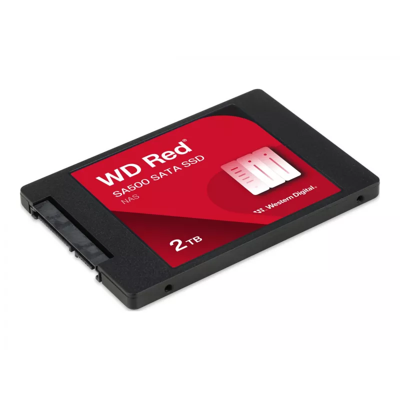 SSD Western Digital czerwony SA500 2TB 2.5 inch SATA III, 3D NAND, NAS