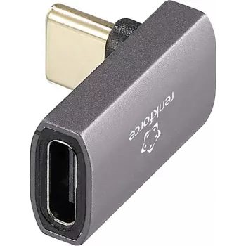 Renkforce USB4 USB-C Adapter[1x Wtyczka - 1x Gniazdo] RF-3778586 8K UHD 90° (RF-3778586)