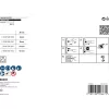 Bosch HSS Twist Drill Bits Cobalt Sets, frez, twarda ceramika, płytki, 1,2 cm, Bosch, srebrny, 4 szt.