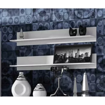 Cama zestaw of two shelves 125cm SOHO biały matowy