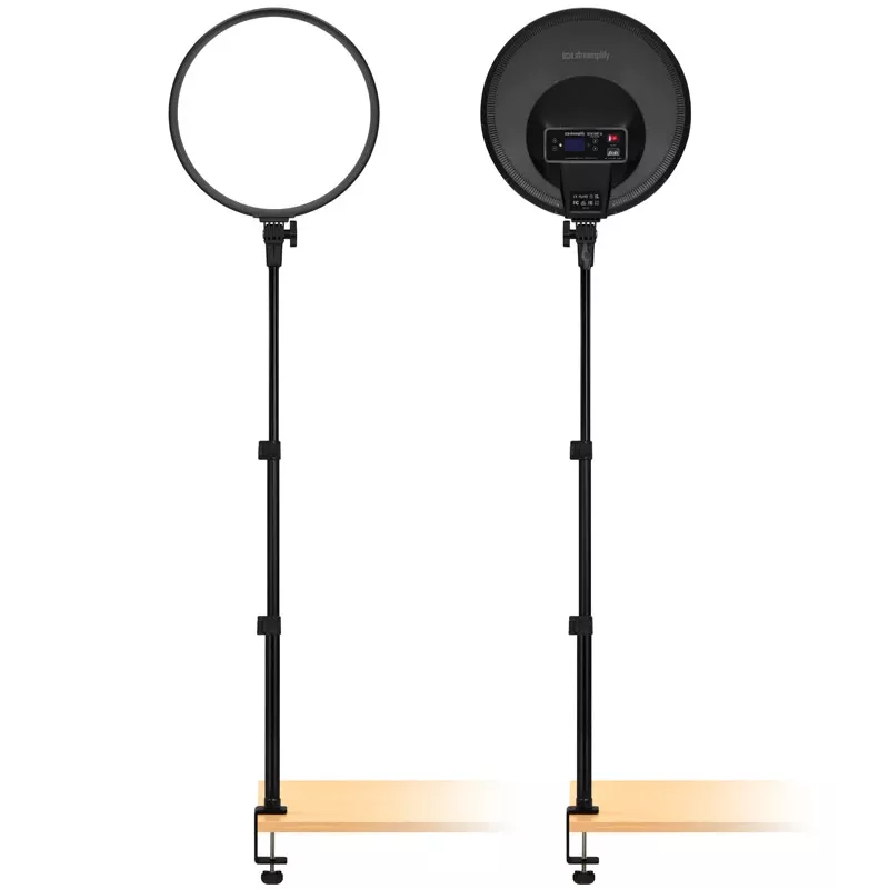 Streamplify GLOW LIGHT 14 Softlight, kabel zasilający EU - czarny