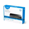 Przełącznik sieciowy Cudy FS1006P Fast Ethernet 6-portowy (4 PoE, 1 PoE+) 10/100 Mbps, przepustowość 1,2 Gbit/s, obudowa metalowa, montaż w szafie rack/na ścianie
