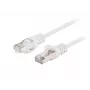 Kabel sieciowy LANBERG PATCHCORD KAT.6 FTP 0,25M Biały