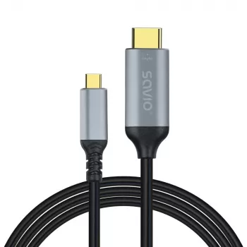 Kabel USB-C na HDMI v2.0b, 3m, miedziany CL-184