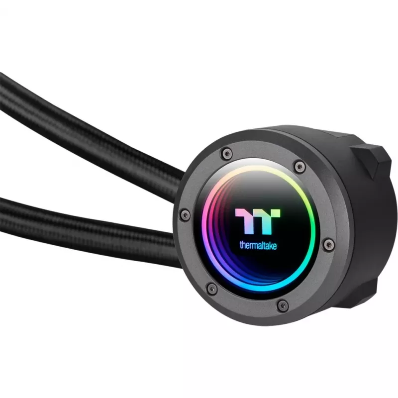 Thermaltake TH420 V2 ARGB Processor All-in-one chłodzenie cieczą 14 cm Czarny 1 szt.