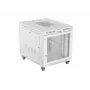 Szafa rack LANBERG FF01-8015-23SL 19 cali 15U, szara, perforowane drzwi przednie