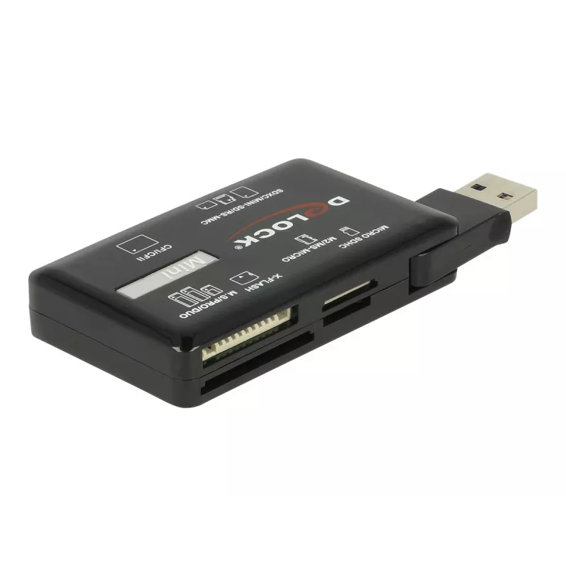 Czytnik kart DeLOCK SuperSpeed USB CF SD Micro SD MS M2 xD 5 Gb/s