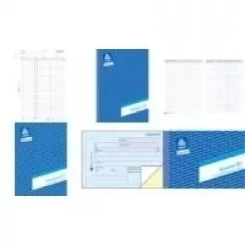 AVERY Zweckform Formularbuch Einnahme-/Ausgabebeleg, SD A6 quer, 2 x 40 Sheets, 1. and 2. Sheets bedruckt, selbstdurchschreibend FSC-Certified (1755)