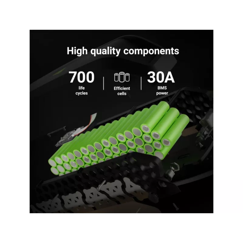 Bateria zielony Cell EBIKEGCF02 48V 13000mAh litowo-jonowa