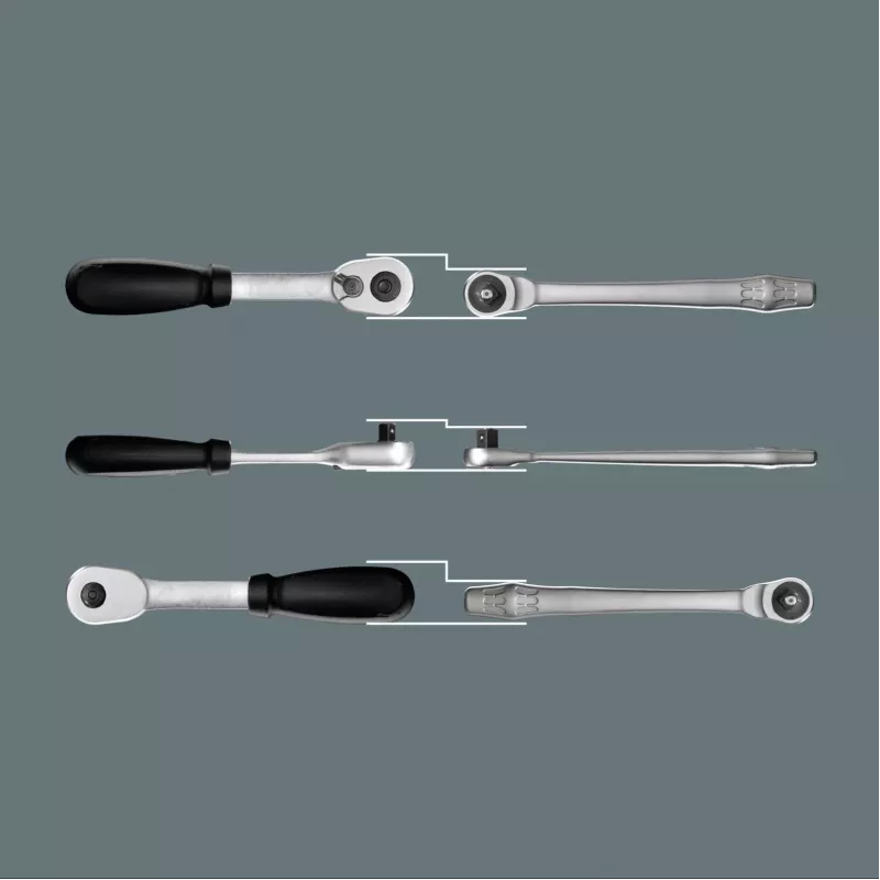 Zestaw grzechotek Wera 8100 SA 10 28 szt.